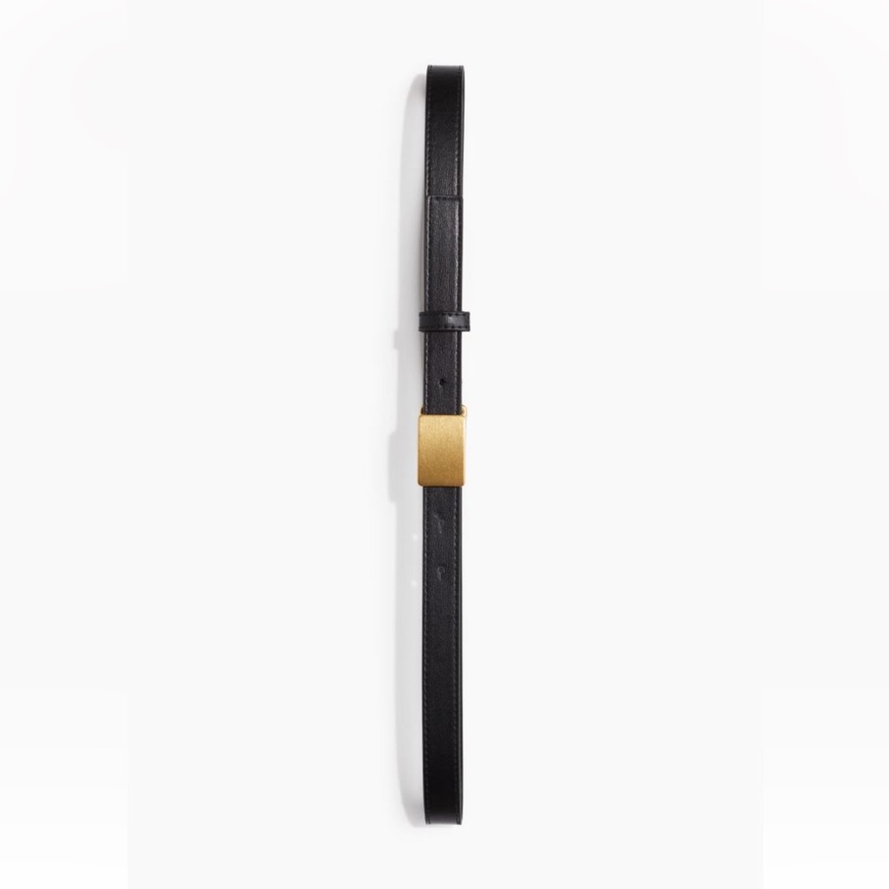 H&M Skinny Black Belt